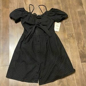 ZARA RIBBON TIE DRESS